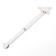 Gazlift 100n Cappio, with a closer, silent opening/closing, white, with additional. protection
