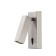Wall lamp Mantra Tarifa, Led, 210lm, 3000k, 125x60x150 mm, matte chromium color
