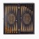Board game 3 in 1 "Golden Ornament": backgammon, chess, checkers (board 60x60 cm)