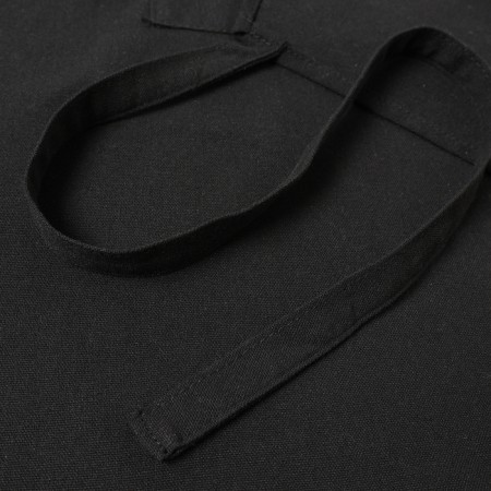 Apron Ethel "Home", Black Color, 60x75 cm, 50%HL, 50%flax-3