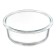 Smart Solutions baking and storage container, round, with a lid, 400 ml, yellow color