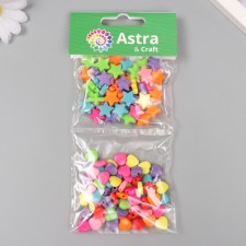 A set of plastic beads 