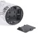 Camping “Kerosinka” flashlight, 3 watts, 2 modes, 3 AAA, 15 x 8 x 8 cm, silver