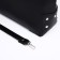 Bag Vita with a zipper, black color