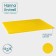 Board Professional cutting shade, 50 × 35 × 1.8 cm, yellow color