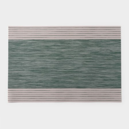 Serving napkin on the Cosmos table, 45 × 30 cm, green color