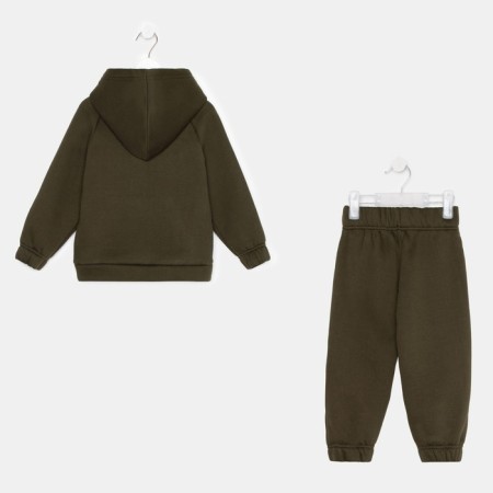 Children's costume with the basis (sweatshirt, trousers) KAFTAN "Basic Line" R.38 (146-152), khaki-10