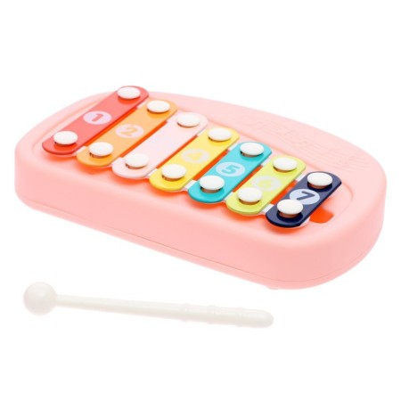Developing toy "Fun games", pink color-6