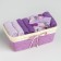 A set of terry decorative napkins Ethel Beautiful, 30 × 30 cm - 8 pcs, lilac, 100% cotton