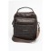Bag Cross-Body Men, genuine leather de-gosa brown, 17x9x23 cm