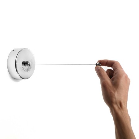 Wall dryer for tundra linen, nylon exhaust cable 2.8 m. Up to 3 kg, chromium color-9