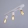Ceiling lamp "Skin" 3he27 40W white 30x6x16cm