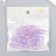 Plastic beads "Lilac balls with sparkles" glow in the dark 20 g d = 1.2 cm