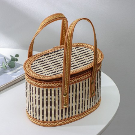Basket for storage of the shares Nature, 20 × 13 × 13, bamboo-1
