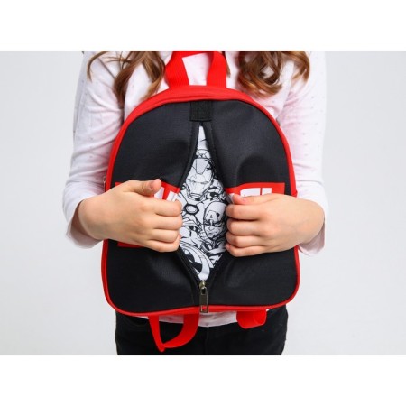 Baby backpack, on a zipper, 23 cm x 10 cm x 27 cm "Super-heroes", Avengers-5