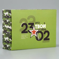 Gift folding box, packaging, 