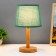 Table lamp "Eco" 1x40W E27 Light wood-green 18x18x29.5 cm Risalux