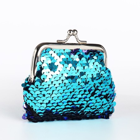 Wallet on the farmar, turquoise color/blue-3
