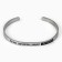 Bracelet with an engraving “must be done”, 6.7 cm, 18+