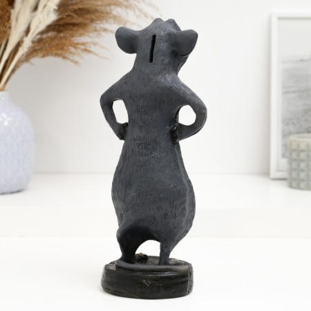 Piggy bank "rat" 12x23x10cm-2