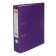 A4, 75 mm, calligrata, PVC, embossing "flax", metal edging, pocket for a spine, collection, purple, mix