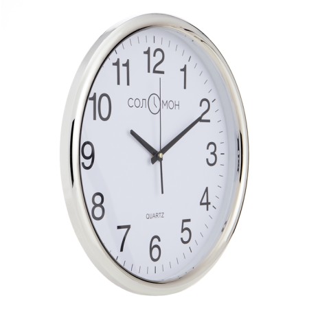 Wall clock, series: classics, "mikars", smooth move, d-40 cm-1