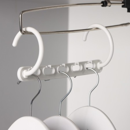 Monnant Organizer Transformer, 24 cm, 5 hooks, white color-4