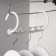 Monnant Organizer Transformer, 24 cm, 5 hooks, white color