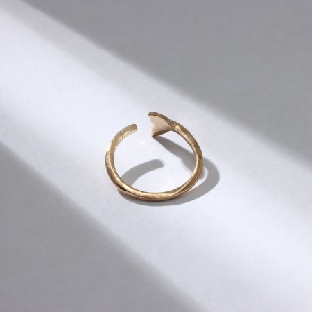 Ring "Mermaid" tail, color gold, dimensionless-2