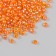 Glass beads 6/0 "orange" transparent 450 gr