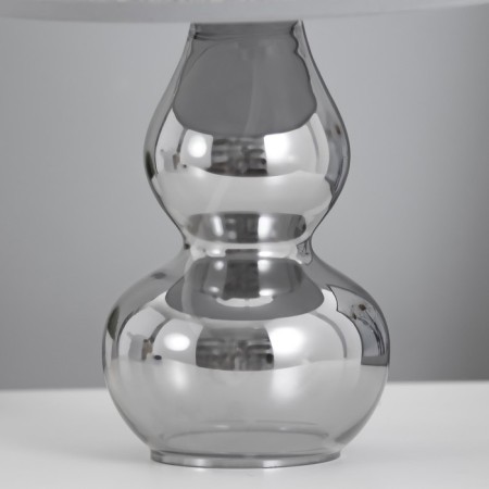 Babena table lamp E27 40W gray 21x21x33cm Risalux-3
