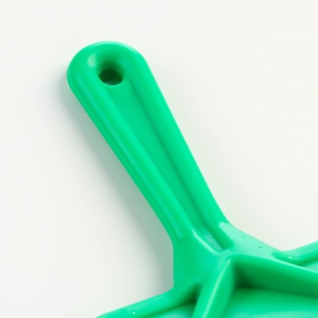 Pucrough "Simple" with drops, with a plastic pen of 9.2 x 13.2 cm, green-3