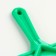 Pucrough "Simple" with drops, with a plastic pen of 9.2 x 13.2 cm, green