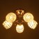 Bet chandelier 5x40W E27 Gold Model: 2612365