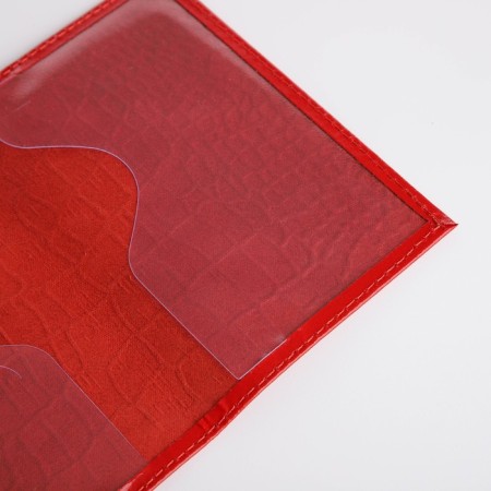 Cover for passport, red color-6