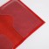 Cover for passport, red color