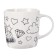 Set, mug for coloring, 250 ml, Minnie Mouse