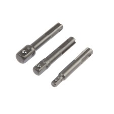 A set of adapters for the end heads of the tundra, SDS-Plus, 1/2 x 75, 3/8 and 1/4 
