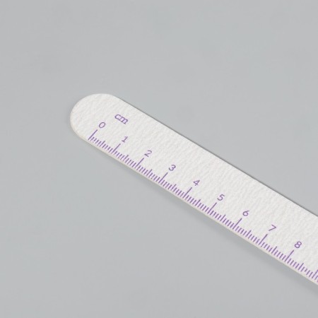 Steep file, set 20 pcs, abrasiveness 220, 18 cm, gray/purple color-3