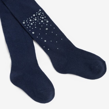 Pantyhose children, blue color, height 104-110-1