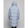 Coat insulated winter female, size 48, blue color