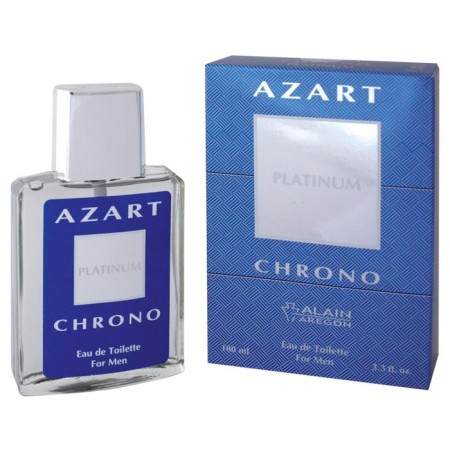 Men's toilet water Azart Chrono Platinum, 100 ml