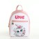 Backpack children Bunny, 19*9*23, lightning department, n/pocket, pink
