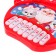 Piano "Happy New Year!", Sound, color red