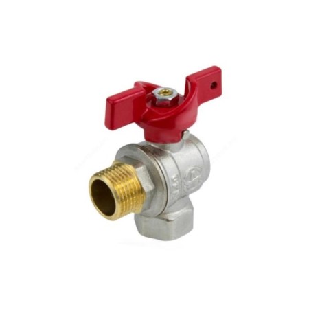 Ball the ball Aquasfera Euro 1009-01, 1/2 ", PN 40, inner/outer thread, corner, butterfly