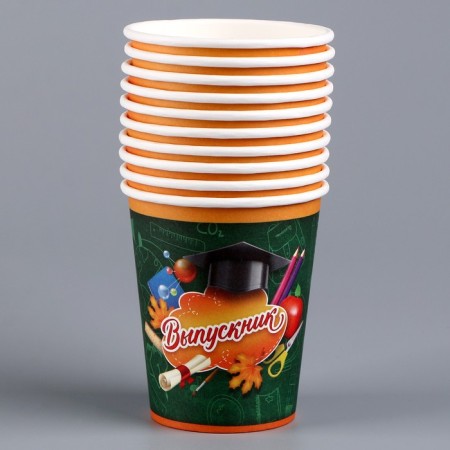 A single -time paper glass "graduate", 250 ml-3