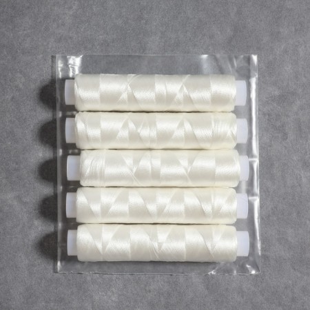 Threads 30k, 200 m, white color No. 0101-2