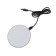 Wireless charger BYZ U66, 10 W, LED lighting, 1m cable, white