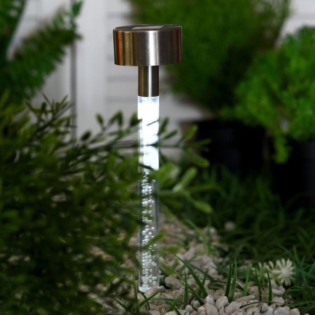 Garden lamp on the sunny battery "Bubbles", 5 × 36 × 5 cm, 1 LED, glow white-1