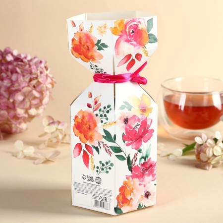 Black tea in a box of candy "Congratulations", 100 g.-3